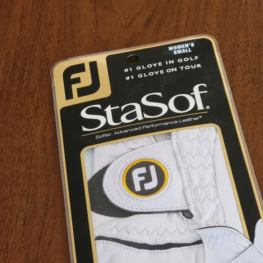 FootJoy FJ Spectrum Women's Golf Glove Pearl Black Left  Small New